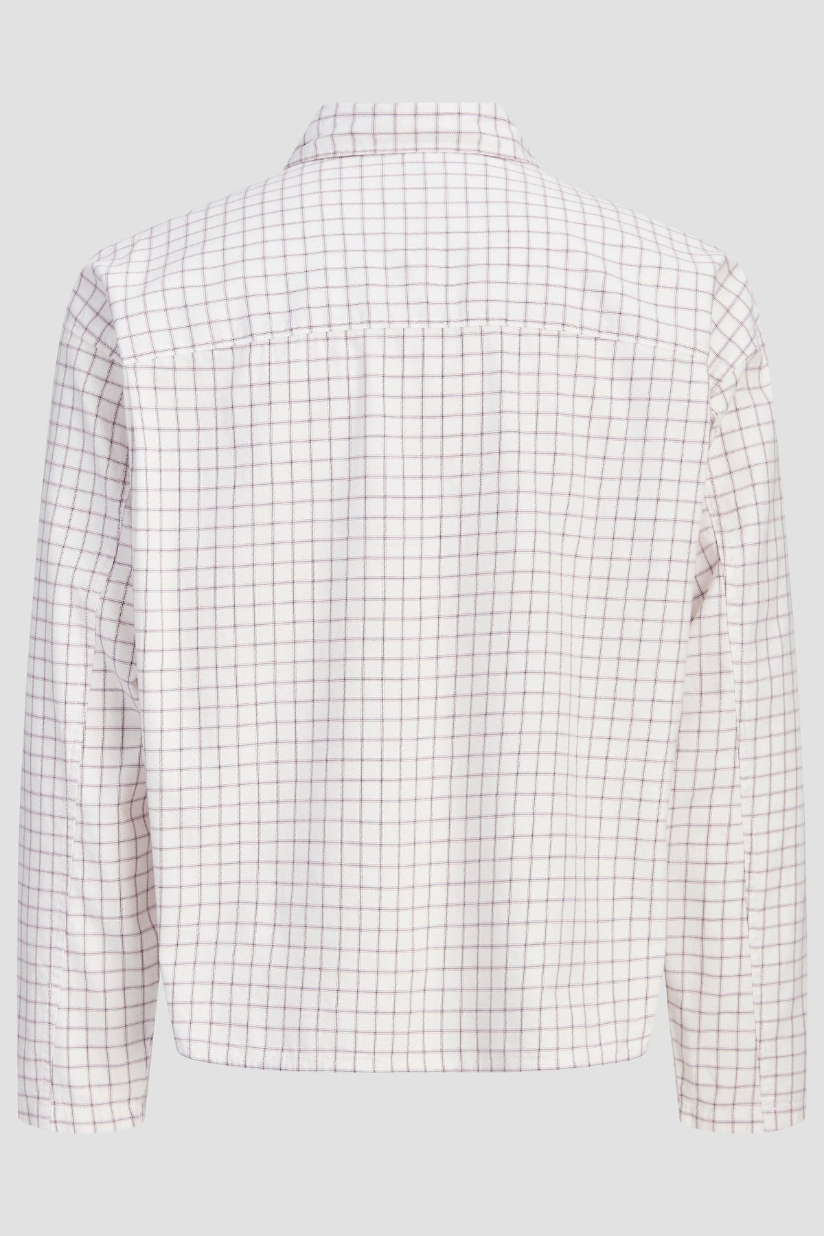 Jack & Jones Austin Clean Check Shirt Snow White