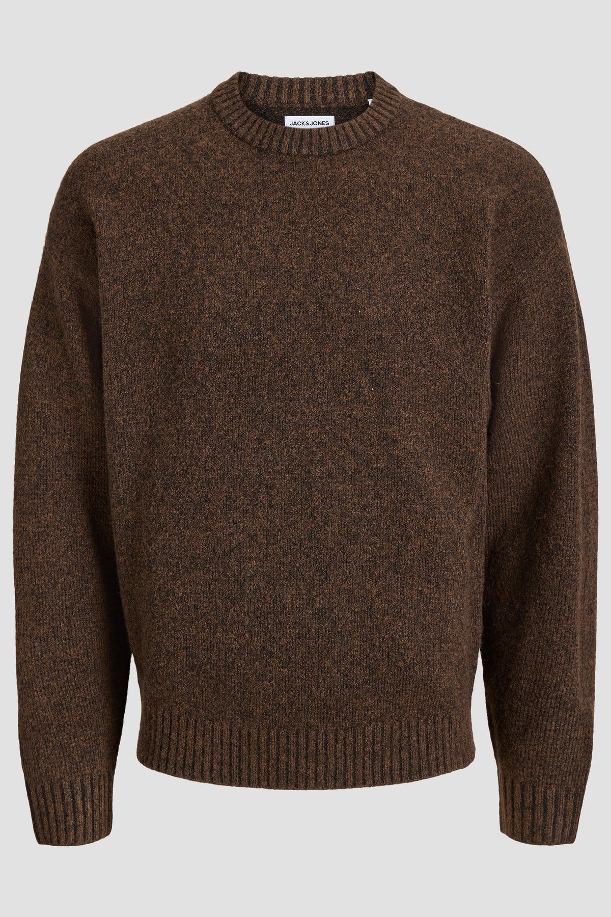 Jack & Jones Soho Ollie Knit Crew Neck SN Cocoa