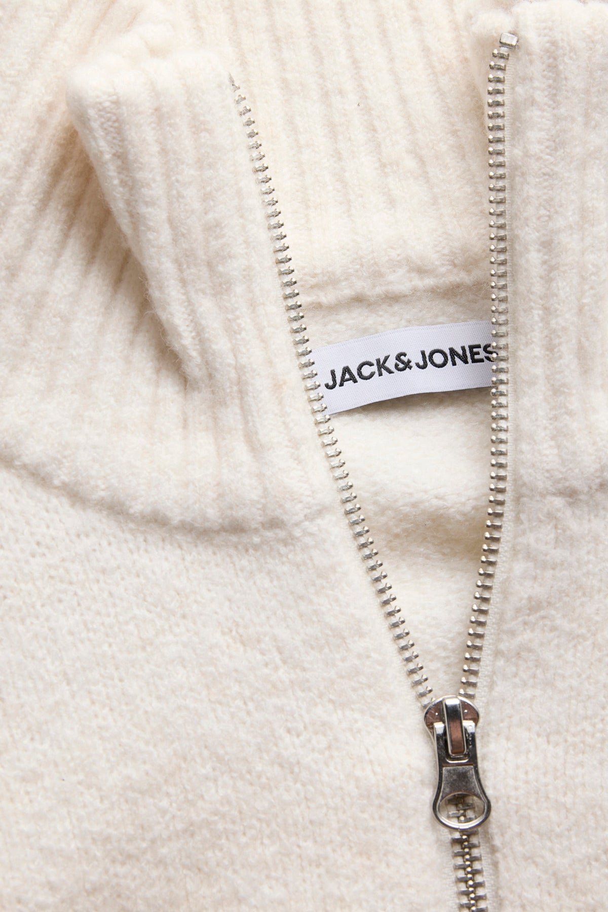 Jack & Jones Soho Ollie Knit Half Zip SN Moonbeam