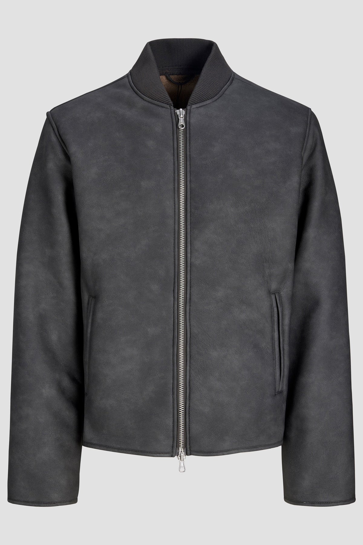 Jack & Jones Fade Pu Bomber Jakke Chocolate Brown