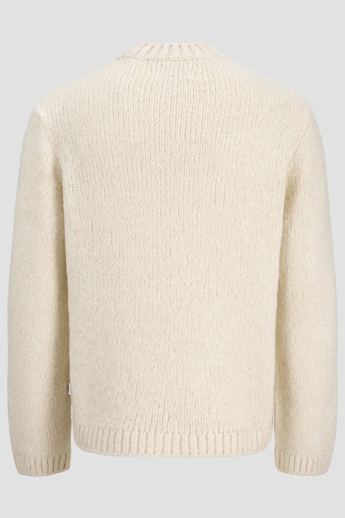Jack & Jones Salamanco Knit Crew Neck Feather Gray