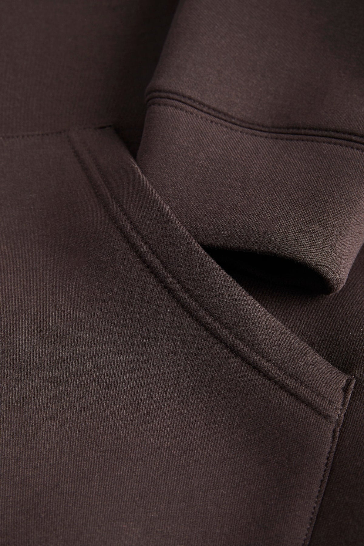 Jack & Jones Legacy Sweat Scuba Zip Hoodie Chocolate Torte