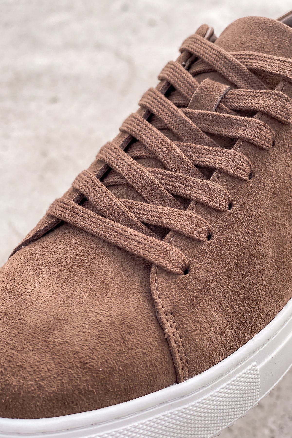 Liebhaveri Liberty Sneaker Suede Walnut