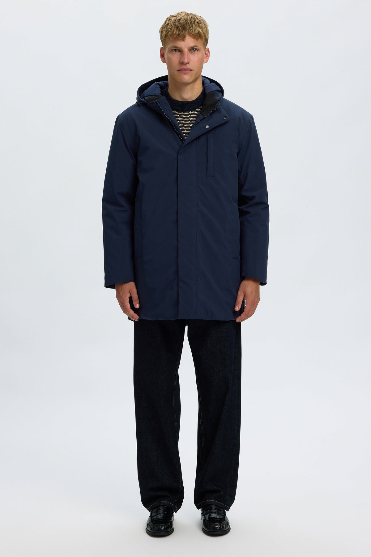 Selected Franklin Urban Tech Parka Sky Captain