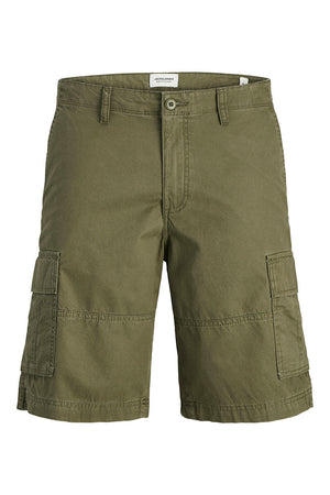 Jack & Jones Cole Mateo Cargo Shorts Olive Night