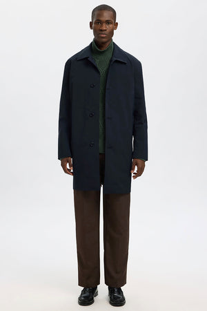 Selected Silas Urban Tech Carcoat Black