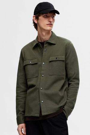 Selected Jackie Regular Fit Sweat Jacket Forest Night