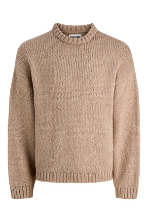 Jack & Jones Kidd Knit Crew Neck Desert Taupe