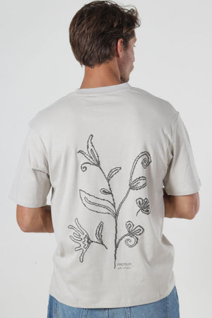 Jack & Jones Kyle Relaxed Fit Tee Silver Lining