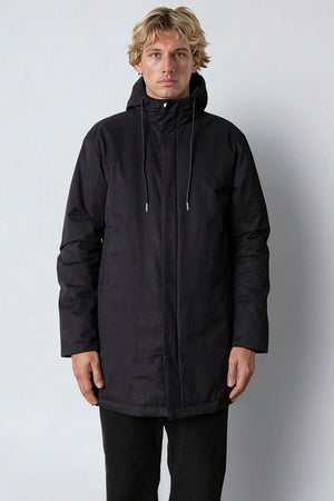 Fat Moose Sailor Long Jacket Black