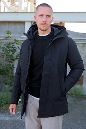 Jack & Jones Keen Stretch Parka Jacket Black