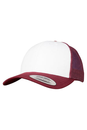 Flexfit Retro Trucker Maroon / White / Maroon