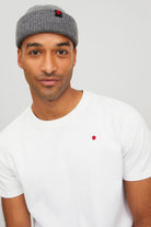 Jack & Jones Rdd Royal Short Beanie Light Grey Melange