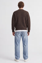 Jack & Jones Soho Ollie Knit Crew Neck SN Cocoa