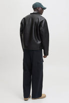 Jack & Jones Fade Pu Bomberjakke Black