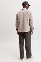 Jack & Jones Regent Overshirt Ls Oatmeal
