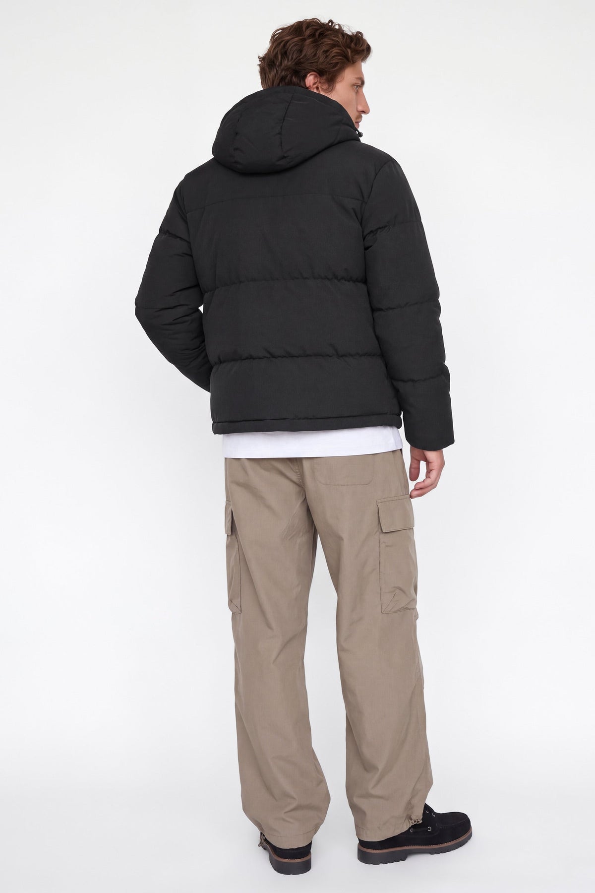 Jack & Jones Soho Puffer Hood Black