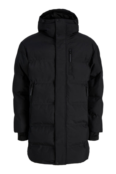 Jack & Jones Trace Alpha Long Puffer Black