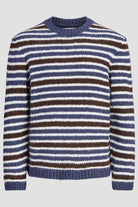 Jack & Jones Salamanco Knit Crew Neck Crown Blue