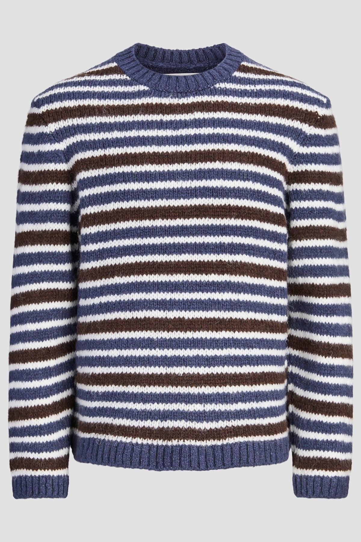 Jack & Jones Salamanco Knit Crew Neck Crown Blue