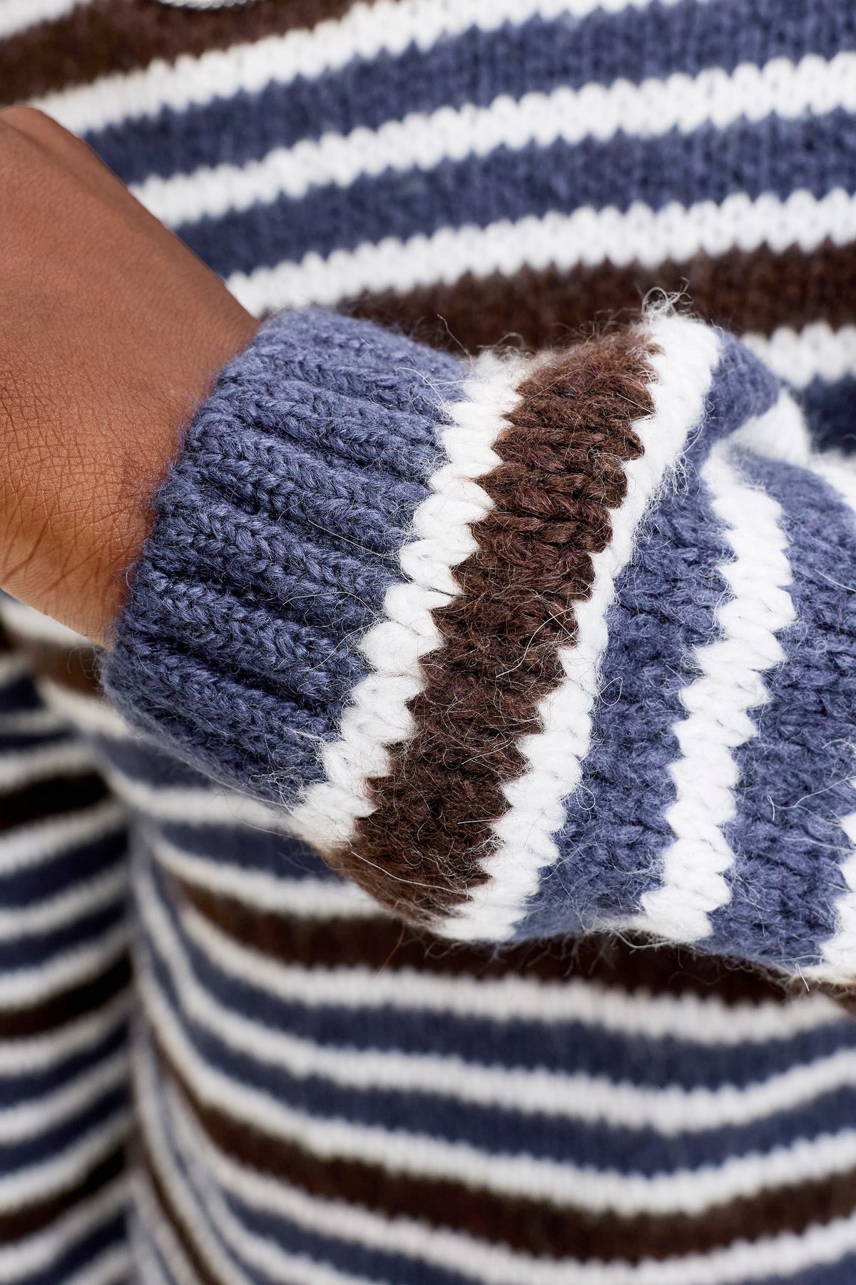Jack & Jones Salamanco Knit Crew Neck Crown Blue
