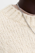 Jack & Jones Salamanco Knit Crew Neck Feather Gray