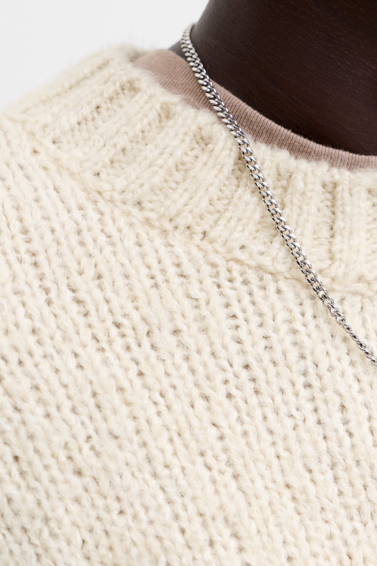 Jack & Jones Salamanco Knit Crew Neck Feather Gray
