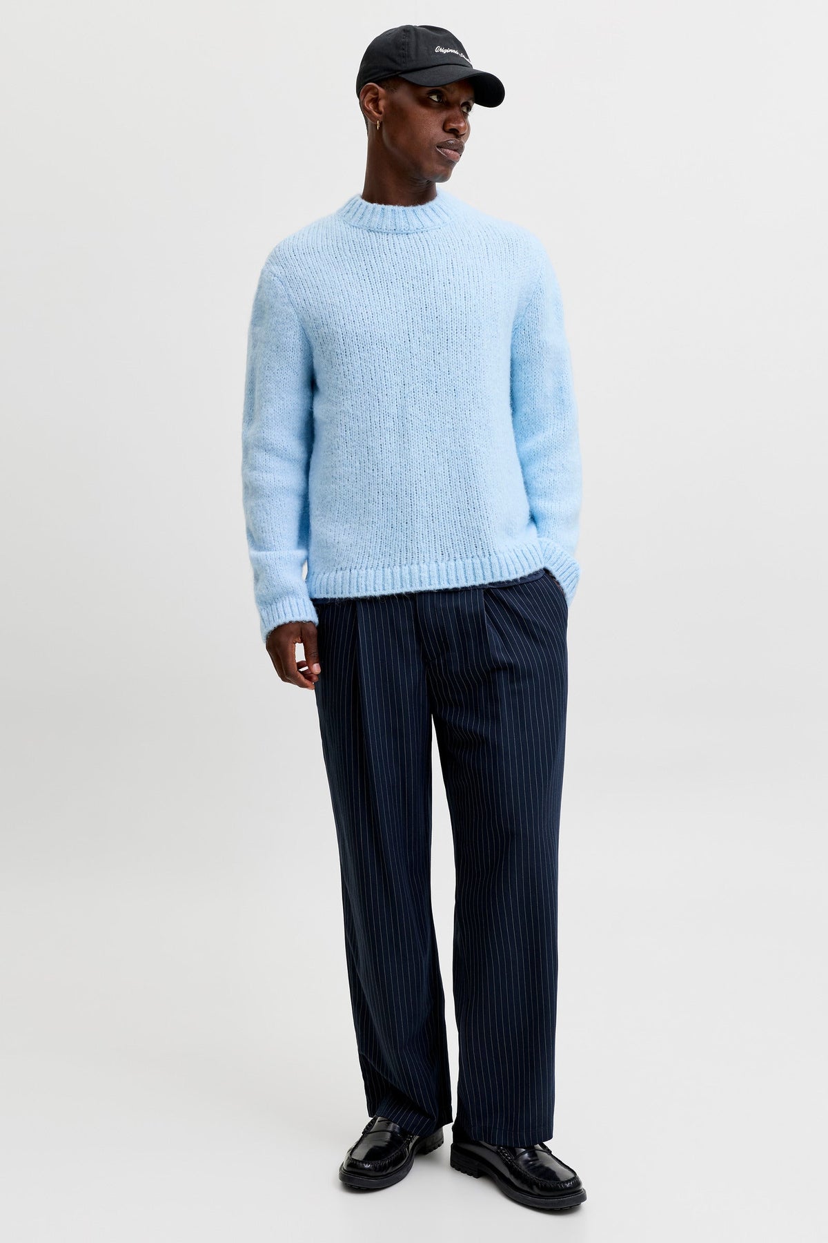 Jack & Jones Salamanco Knit Crew Neck Cashmere Blue