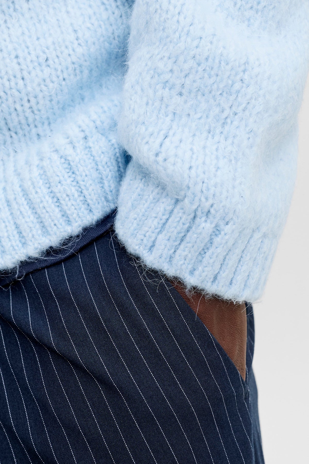 Jack & Jones Salamanco Knit Crew Neck Cashmere Blue