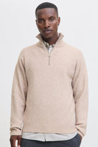 Jack & Jones Soho Ollie Knit Half Zip Atmosphere
