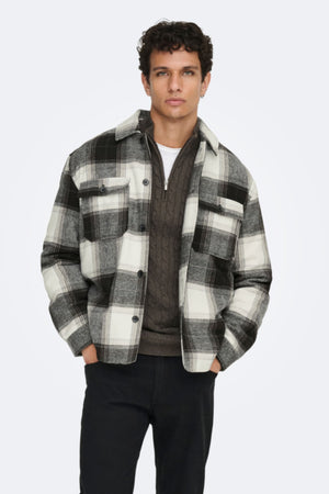Only & Sons Zack Overshirt Black