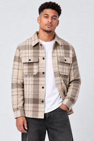 Only & Sons Zack Overshirt Desert Taupe