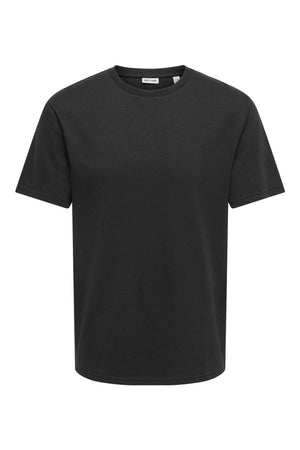 Only & Sons Caspian Airflex SS Reg Tee Black