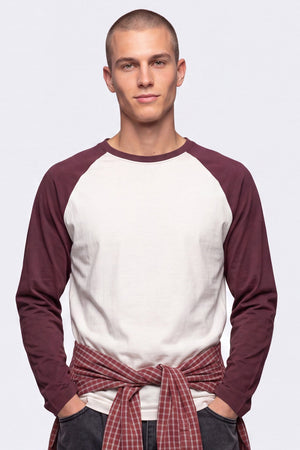 Only & Sons Heaton Raglan LS Tee Cloud Dancer