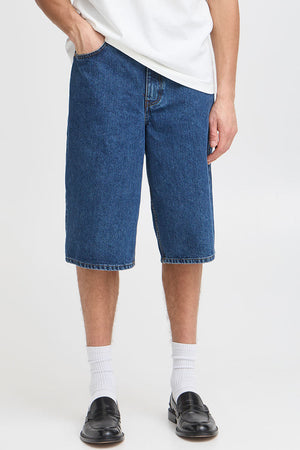 Solid Tommy Shorts Middle Blue Denim