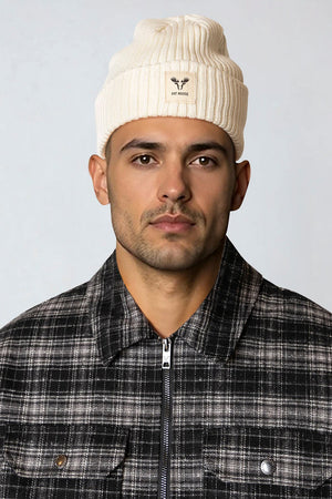 Fat Moose Fat Beanie Ecru