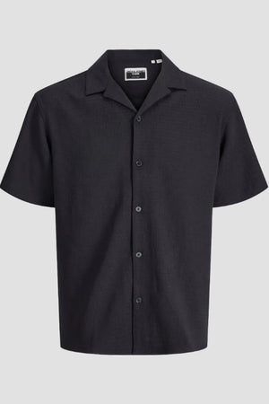 Jack & Jones Fusion Performance Resort Shirt SS Black