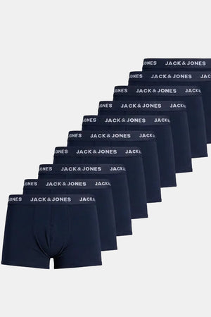 Jack & Jones Solid Trunks 10 Pack Navy Blazer