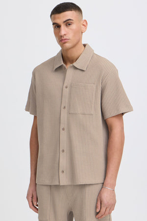 Solid Dutley Shirt Driftwood