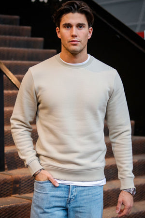 ONLY & SONS Ceres Crew Neck Sweat Silver Lining