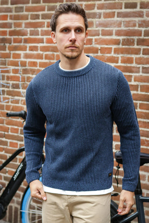 Jack & Jones Dover Knit Crew Neck SN Sky Captain