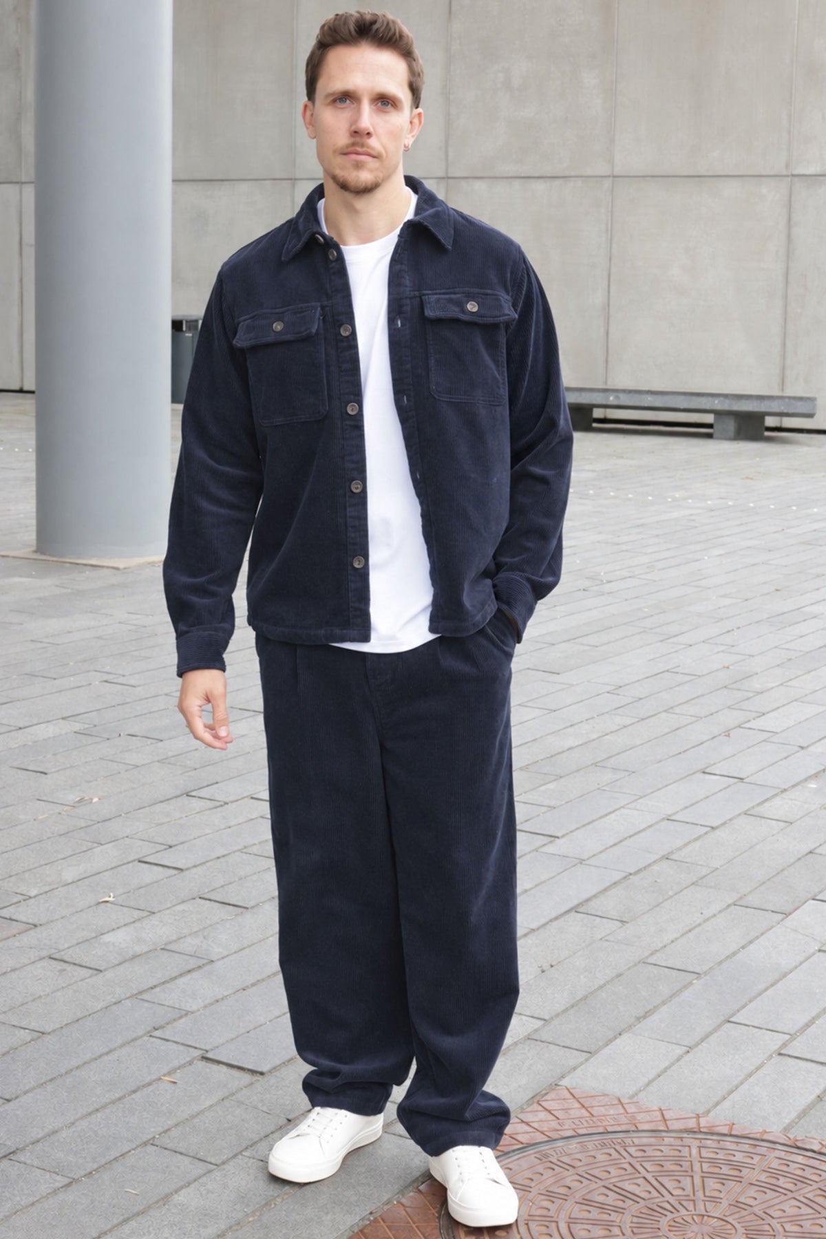Solid Ethan-Nam Tapered Insignia Blue
