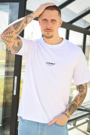 Jack & Jones Soho Tee SS Crew Neck White