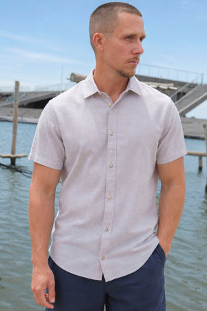 Jack & Jones Summer Shirt Linen Blend SS String