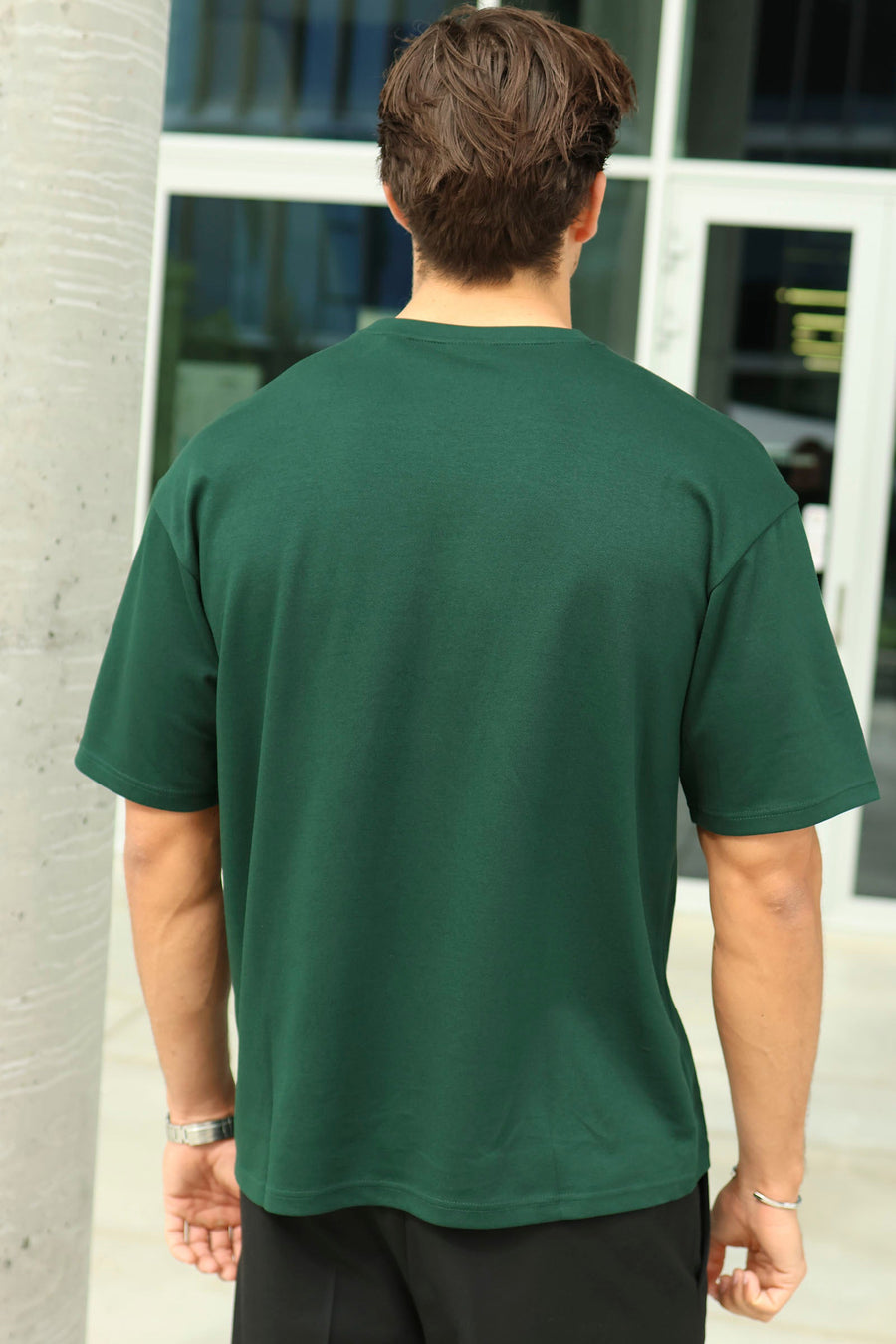 Only & Sons Caspian Airflex Boxy SS Tee Pine Grove