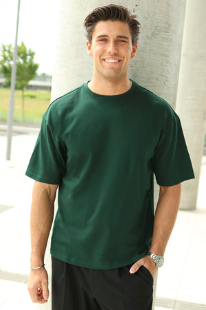Only & Sons Caspian Airflex Boxy SS Tee Pine Grove