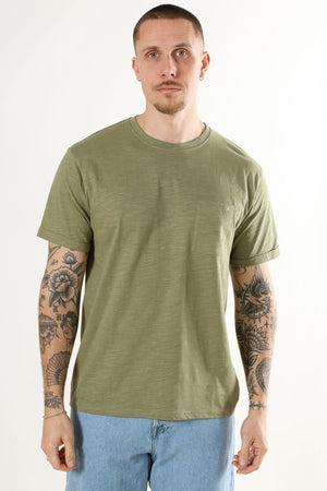 Clean Cut Copenhagen Kolding Organic Tee S/S Dusty Green