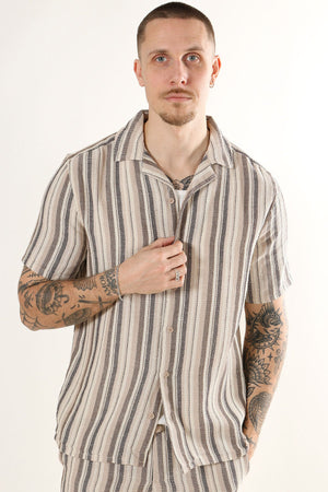 Only & Sons Trev Life Reg Stripe Gardenia