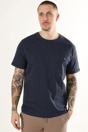 Clean Cut Copenhagen Kolding Organic Tee S/S Navy