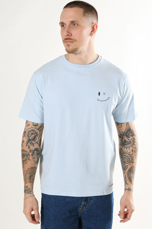Clean Cut Copenhagen Patrick Organic Tee Light Blue